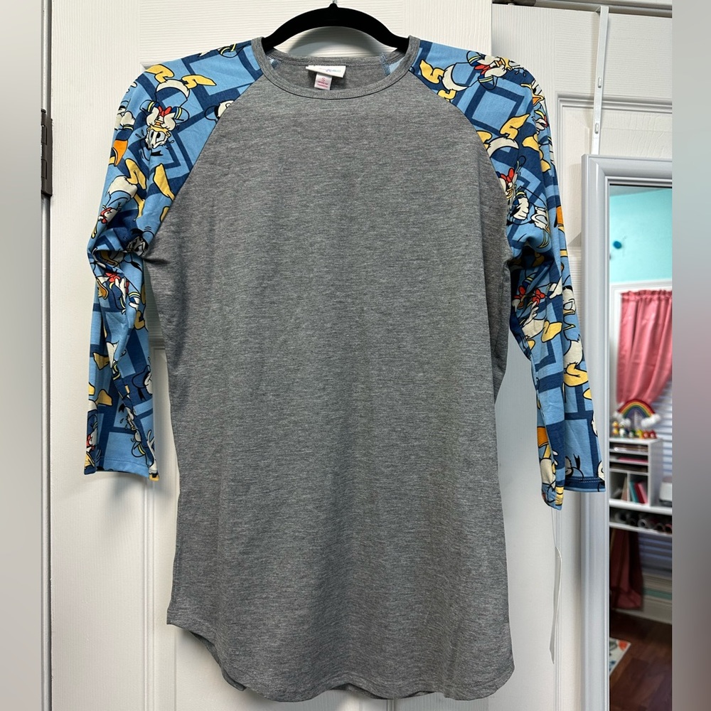 NWT Womens LuLaRoe Donald Duck Disney Randy T - Size small